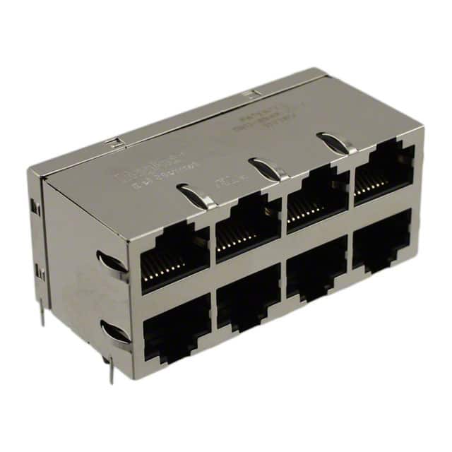 0811-2X4R-28-F Bel Fuse Inc.  Jack di connessione modulari con magneti